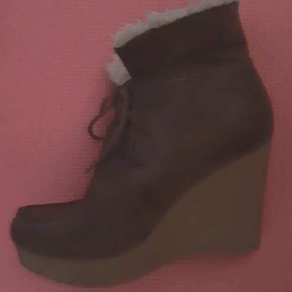 Forever 21 Brown High Heel Boots - Picture 3 of 3